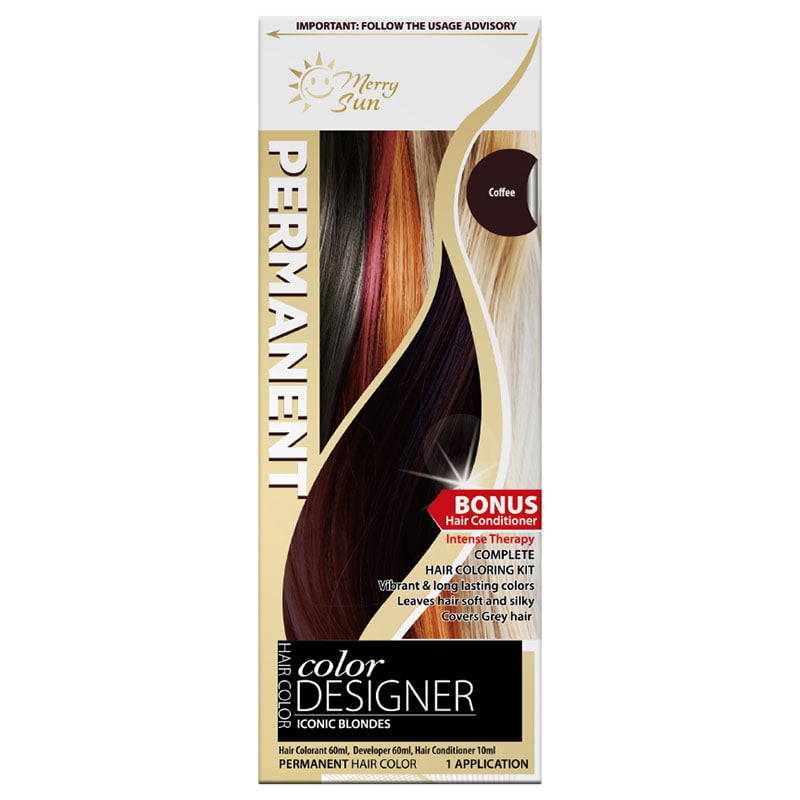 Merry Sun Permanent Hair Coloring Kit Coffee By Merrysun Corporation -  DUBAI COSMETICS