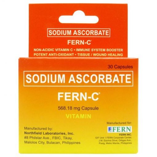 Fern-C Sodium Ascorbate Vitamin 30 Capsule
