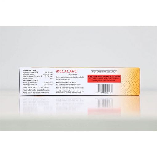 Melacare Medication Cream- 25g