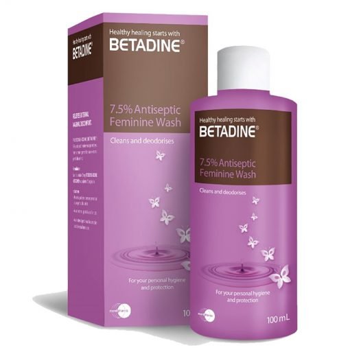 Betadine Povidone-Iodine 7.5% Antiseptic Feminine Wash