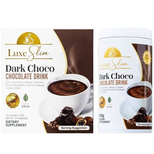 Luxe Slim Dark Choco - Chocolate Drink with Dark Cocoa Extract