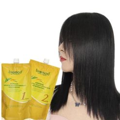 Bremod Keratin Silky Straight Rebonding Set (1+2) Leave your Hair Silky Straight Smooth and in Healthy Condition