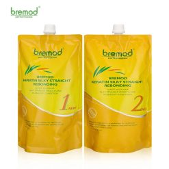 Bremod Keratin Silky Straight Rebonding Set (1+2) Leave your Hair Silky Straight Smooth and in Healthy Condition