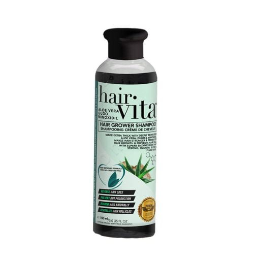 Hair Vita Hair Grower Shampoo from Aloe Vera, Gugo, Minoxidil 150ml