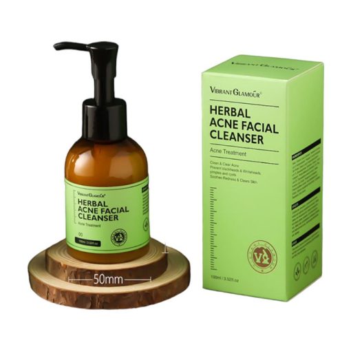 VIBRANT GLAMOUR Herbal Acne Facial Cleanser Acne Treatment 100ml